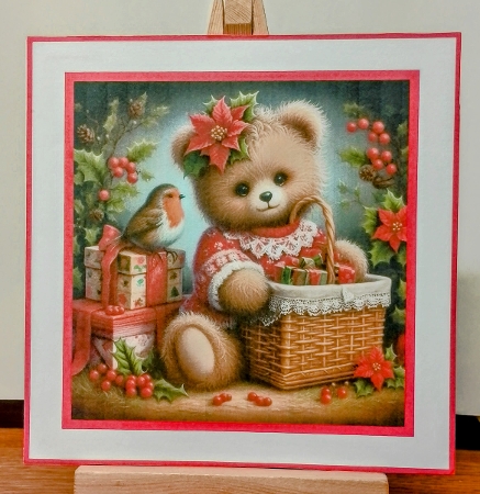 teddy christmas by COLETTE MORRIS