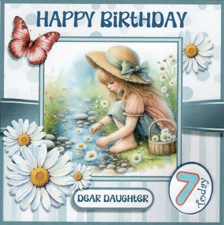 Sweet Daisy Chain Girl by COLETTE MORRIS