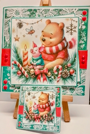 cup1392081_2073 - Winnie And Piglet Christmas Wishes