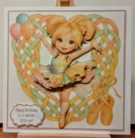 A little ballerina by COLETTE MORRIS