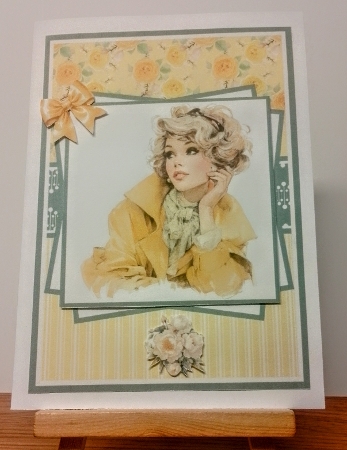 Vintage Lady Mini Kit 5x7 (3) by COLETTE MORRIS
