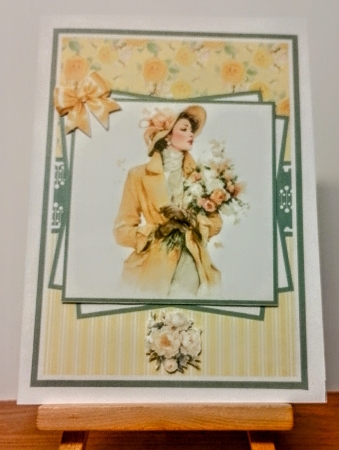 Vintage Lady Mini Kit 5x7 (3) by COLETTE MORRIS