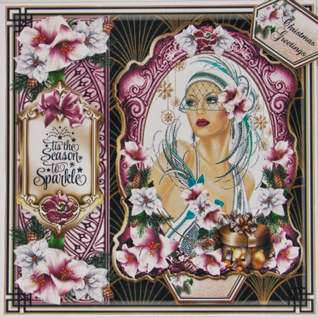 Bumper Kit of Festive Art Deco Mini Page Kits by Colin Bowers