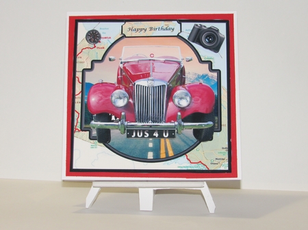 Red Vintage Travel by Colin Bowers