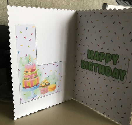 Impossible Card - Its Your Birthday by Colleen Bennett