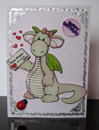 Pennys Valentine Coloured by Colleen Willcox