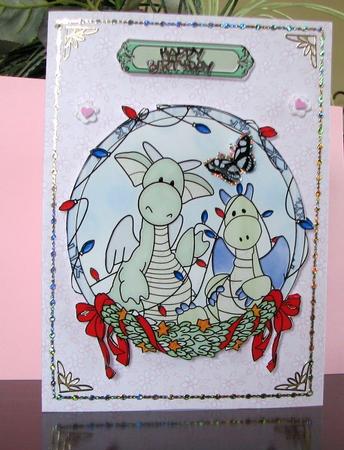 In a Tangle Take 2 Coloured by Colleen Willcox