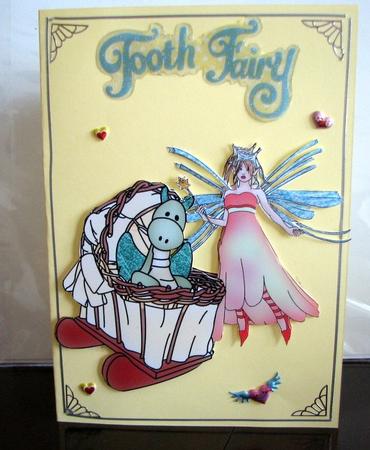 Fairy Blessings Coloured by Colleen Willcox
