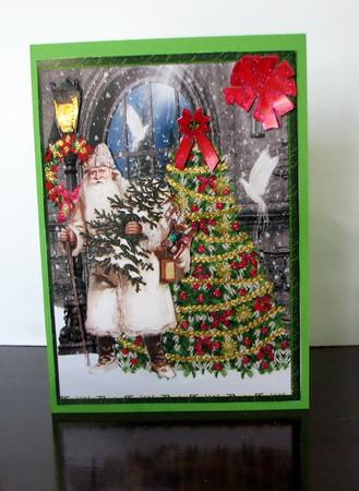 Victorian Santa by Colleen Willcox