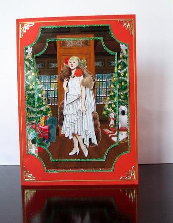 Christmas Deco Lady by Colleen Willcox