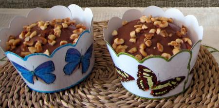 2 x Butterfly Cup Cake Wrappers by Colleen Willcox