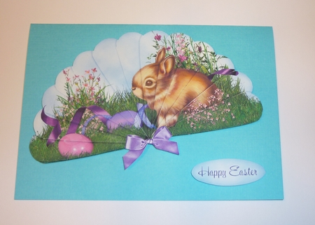 Easter Baby Bunny - Fan Sheet by Cornelia Orgahs