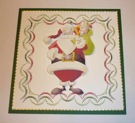 Santa Dude Ii Decoupage Sheet. by Cornelia Orgahs