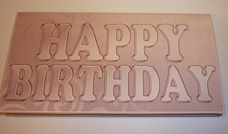 Elegant Birthday Flourish Money or Gift Wallet and Card by Cornelia Orgahs