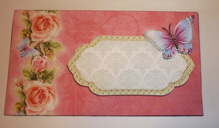 Glowing Roses Money Wallet by Cornelia Orgahs