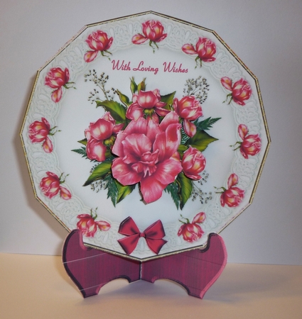 The Glory Rose Plate Card Kit by Cornelia Orgahs