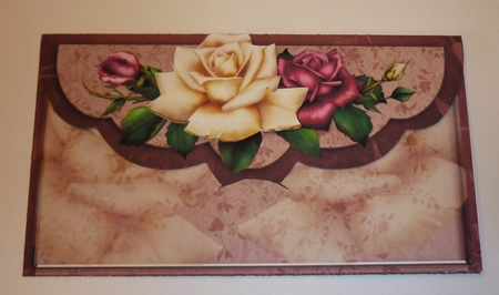 Rose Money Wallet by Cornelia Orgahs