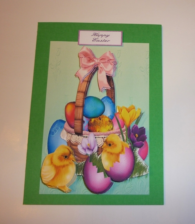 Easter Eggs and Chicks by Cornelia Orgahs