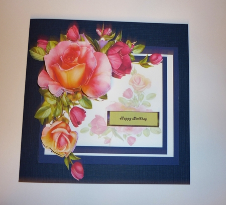 Birthday Roses by Cornelia Orgahs