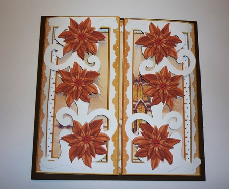 Snow Steeple Fancy Swirl Gatefold Card & E Kit by Cornelia Orgahs