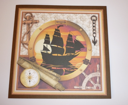 Vintage Ship You Float My Boat Mini Kit & Decoupage by Cornelia Orgahs