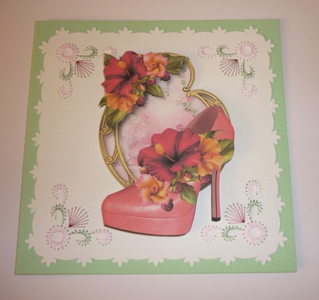 Stunning Shoes - the London Collection - Hibiscus Flowers by Cornelia Orgahs