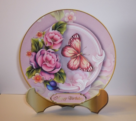 Floral Enchantment - Plate Card Mini-kit by Cornelia Orgahs