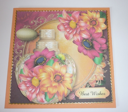 Gorgeous Perfume Bottle - the Scent of Dahlias by Cornelia Orgahs