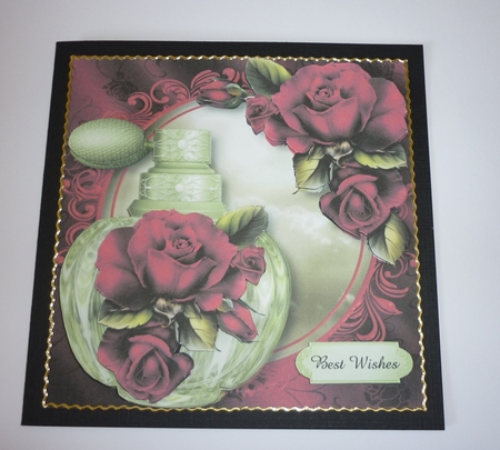 Gorgeous Perfume Bottle - the Scent of Red Roses by Cornelia Orgahs