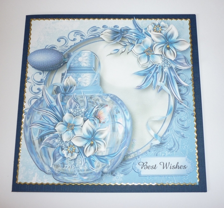 Gorgeous Perfume Bottle - the Scent of Wynter Flowers by Cornelia Orgahs