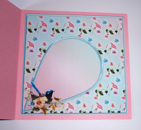 Two Little Birds Teardrop Pyramid Card Mini Kit by Cornelia Orgahs