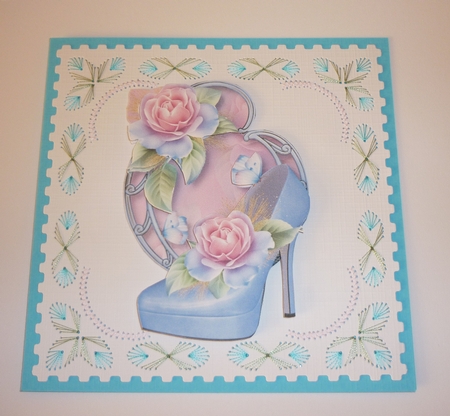Fabulous Shoe & Pastel Roses by Cornelia Orgahs