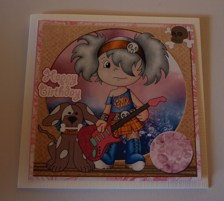 Mini Kit- Little Miss Punk- Oh So Cute #5 by Cornelia Orgahs