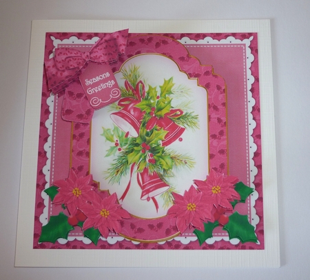 Cerise Bell Seasons Greetings 6in Christmas Step by Step by Cornelia Orgahs