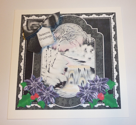 Christmasstream Seasons Greetings 6in Christmas Step by Step by Cornelia Orgahs