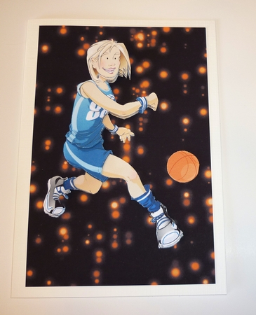 Basketball Dudess Decoupage Sheet by Cornelia Orgahs