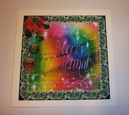Yule Tide Magic - Simply Merry Christmas 2 +insert & Tag by Cornelia Orgahs