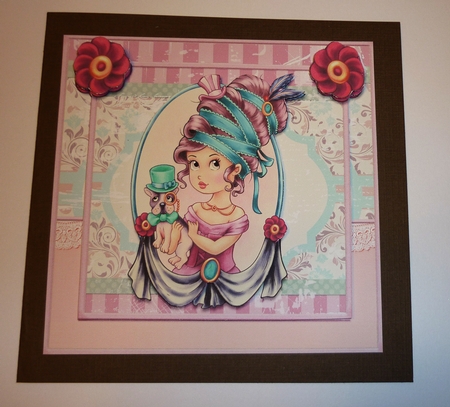 Happy New Year Cardtopper 729 by Cornelia Orgahs