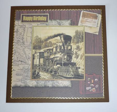Steam Train Mini Kit by Cornelia Orgahs