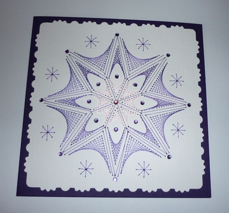 ED161 Chrismas star by Cornelia Orgahs