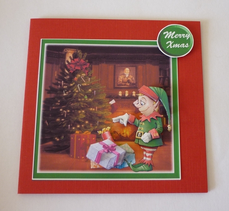Mini Kit - Last Minute Prezzie counting  # 6 - with Decoupage by Cornelia Orgahs