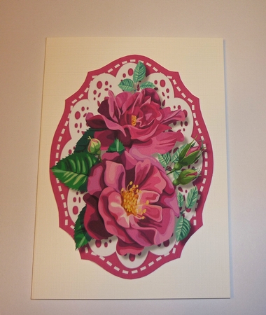 Beautiful Summer Roses 3 by Cornelia Orgahs