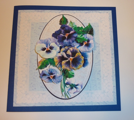 Vintage Pansies step by step by Cornelia Orgahs