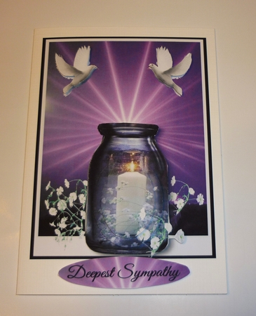 sympathy candle by Cornelia Orgahs