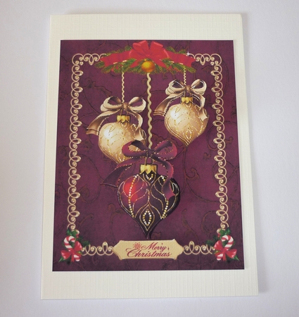 Red & Gold Christmas by Cornelia Orgahs