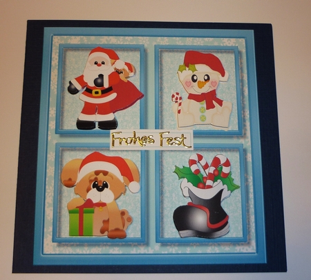 Christmas Animals Four in a Box  by Cornelia Orgahs