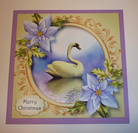 Christmas Swansong - Soft lilac by Cornelia Orgahs