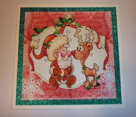 7x7 Are we ready Rudolf mini kit by Cornelia Orgahs