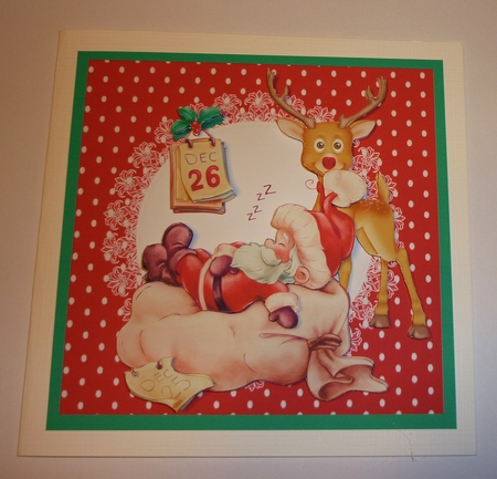 AFTER SO MUCH EFFORT CHRISTMAS CARD FRONT by Cornelia Orgahs
