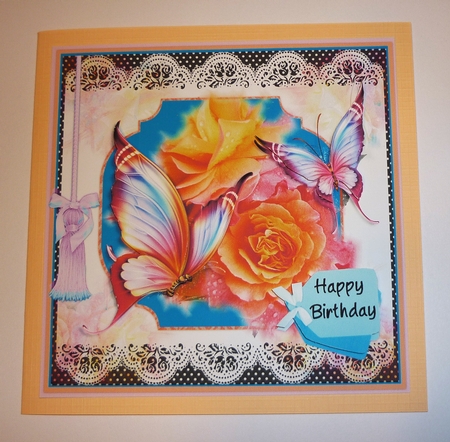 Roses & Butterflies by Cornelia Orgahs